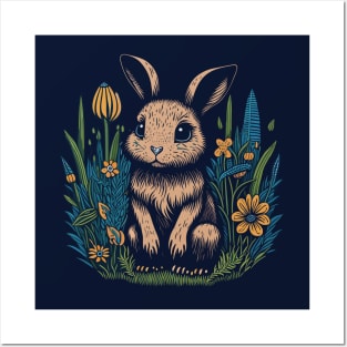 Cute Bunny Posters and Art